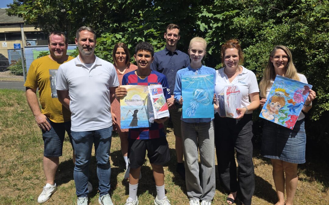 Großer Erfolg beim „jugend creativ“ Malwettbewerb 