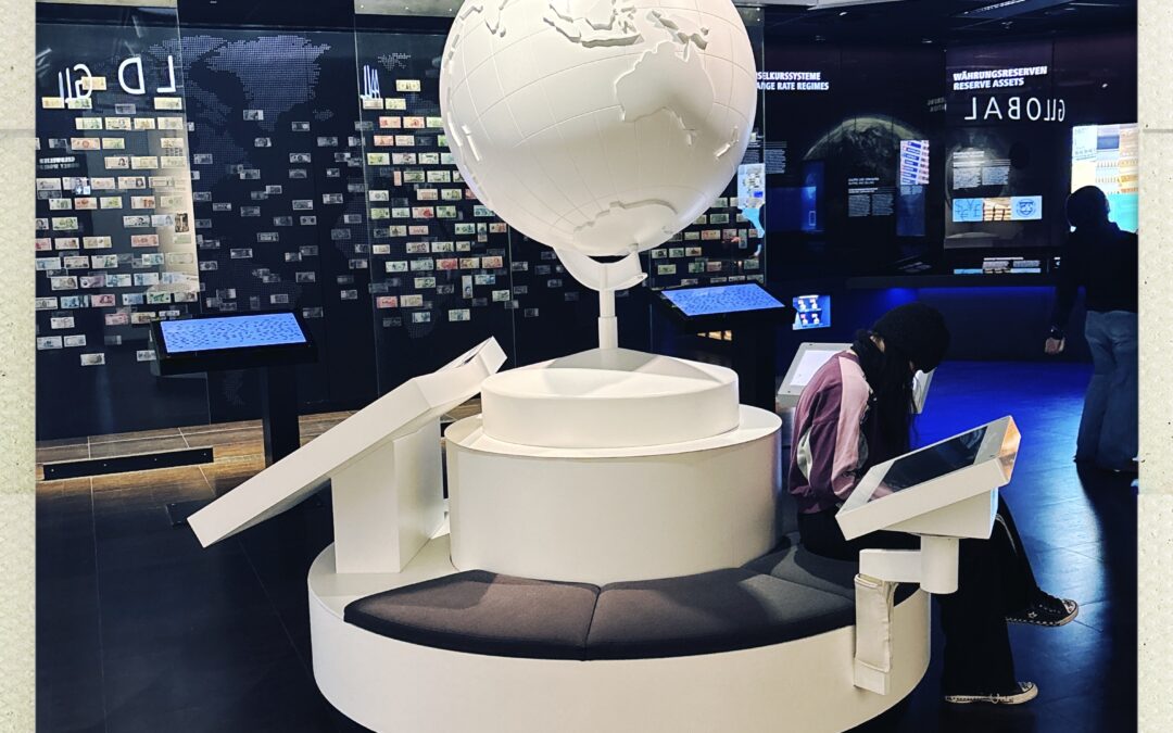 Besuch der neunten Klassen im Geldmuseum Frankfurt