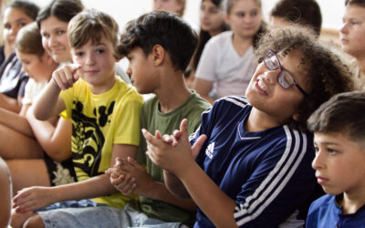 Regenbogen zum Schulstart für neue Schrenzerschüler