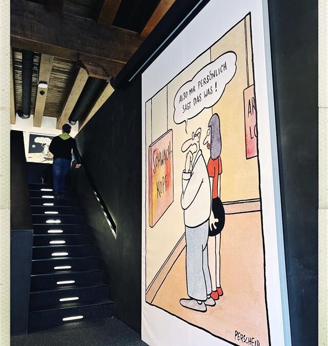 Deutsch-E-Kurse der Jahrgangsstufe 9 besuchten das Caricatura Museum