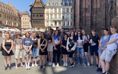 Schrenzerschüler erkunden Straßburg
